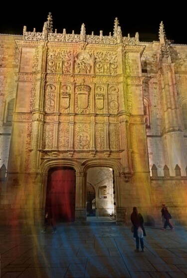 Digitale Kunst getiteld "Fachada Universidad…" door Alfonso García, Origineel Kunstwerk, Digitale fotografie