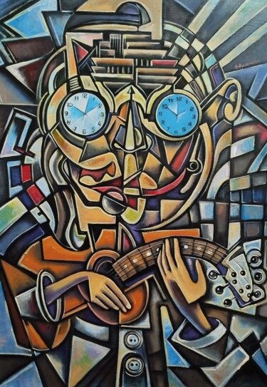 "musical break" başlıklı Tablo Edward Yov tarafından, Orijinal sanat, Petrol