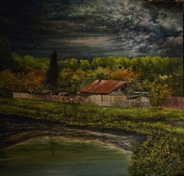 "AUTUMN" başlıklı Tablo Arkadi Sevumyan tarafından, Orijinal sanat, Petrol