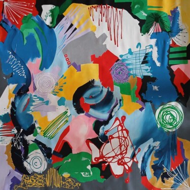 "ASTRATTO OCCHIO" başlıklı Tablo Paola Bona tarafından, Orijinal sanat, Akrilik