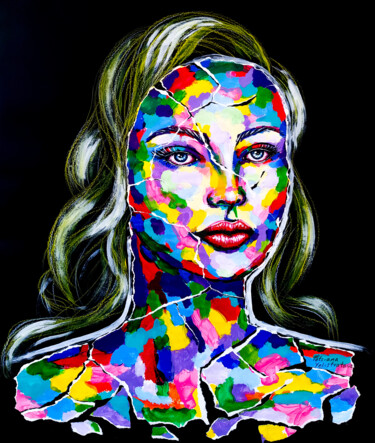 "The Light Beneath t…" başlıklı Tablo Tatsiana Yelistratava tarafından, Orijinal sanat, Akrilik