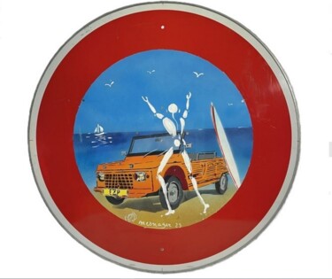 绘画 标题为“Les vacances de l'H…” 由Jérôme Mesnager, 原创艺术品, 丙烯