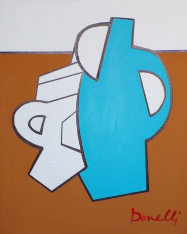 Ζωγραφική με τίτλο "STILL LIFE 29" από Gabriele Donelli, Αυθεντικά έργα τέχνης, Ακρυλικό Τοποθετήθηκε στο Άλλος άκαμπτος πίν…