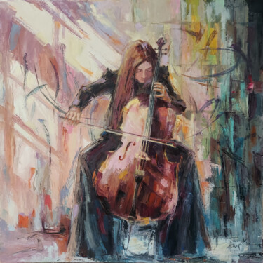 "Playing with Light" başlıklı Tablo Natalia Cherezova tarafından, Orijinal sanat, Petrol