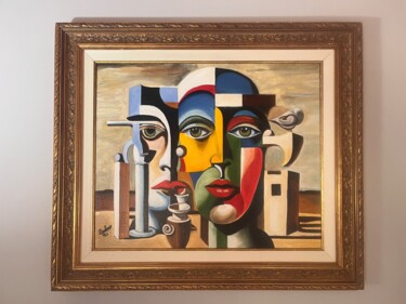 Pintura intitulada "USINE A GAZ N° 1" por Jean Louis Duclaux, Obras de arte originais, Óleo