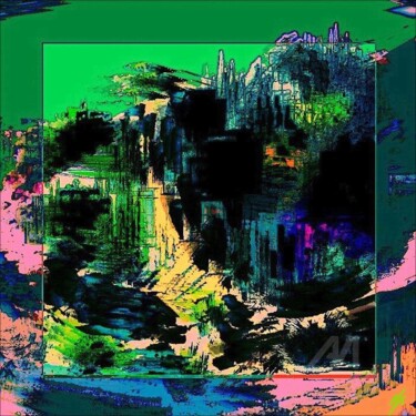 Digitale Kunst mit dem Titel "VARIATION "995"" von Christa Kloß, Original-Kunstwerk, 2D digitale Arbeit