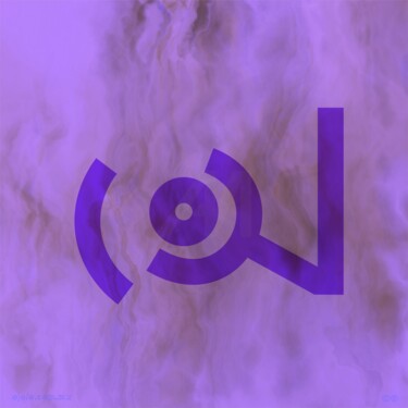 Arte digital titulada "nada visual vi-gita…" por Ojolo, Obra de arte original, Pintura Digital