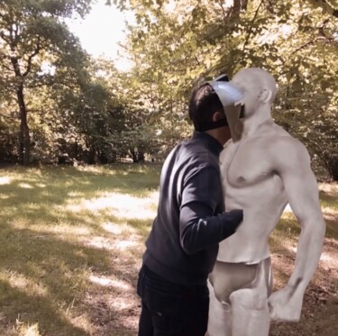 Цифровое искусство под названием "The kiss" - Nicola Bertoglio, Подлинное произведение искусства, Изображение, сгенерированн…