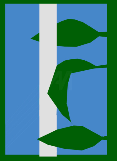 Pouring Water Hitting A Leaf