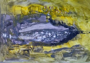 Painting titled "Roi 'n Zumma's Mani…" by Milto Sideris, Original Artwork, Acrylic