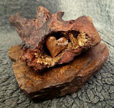 Sculpture titled "Стрела Мидаса" by Vladimir Moroz, Original Artwork, Wood