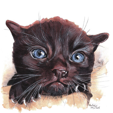 "Die Kralle #3" başlıklı Resim Lilla Varhelyi tarafından, Orijinal sanat, Mürekkep