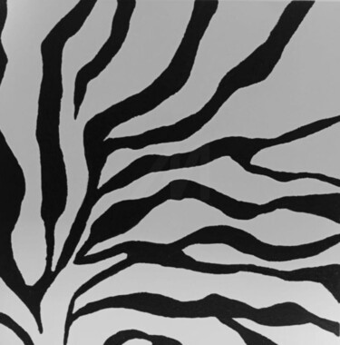 "Minimalist Zebra Pa…" başlıklı Tablo Lyubov Ivanischeva tarafından, Orijinal sanat, Akrilik
