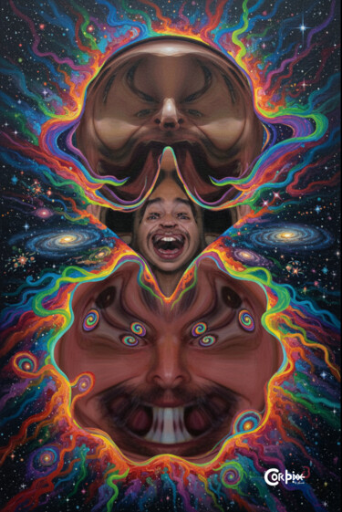 Digitale Kunst mit dem Titel "Aia990" von Chincoã, Original-Kunstwerk, Digitale Collage