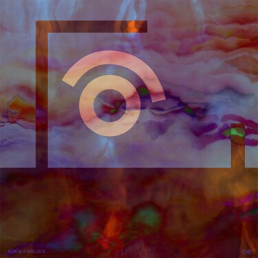 Arte digital titulada "nada visual vi-gita…" por Ojolo, Obra de arte original, Pintura Digital