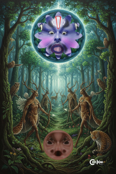 Digitale Kunst mit dem Titel "Aia1006" von Chincoã, Original-Kunstwerk, Digitale Collage