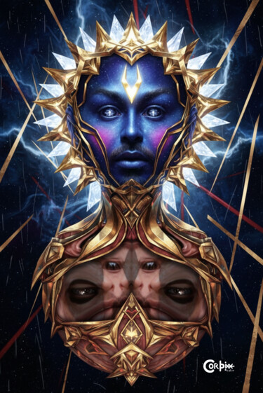 Digitale Kunst mit dem Titel "Aia1009" von Chincoã, Original-Kunstwerk, Digitale Collage