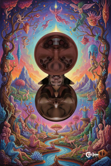 Digitale Kunst mit dem Titel "Aia1011" von Chincoã, Original-Kunstwerk, Digitale Collage