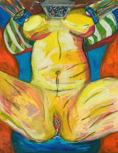 "Birth of Illusions" başlıklı Tablo Denys Chumachenko tarafından, Orijinal sanat, Petrol