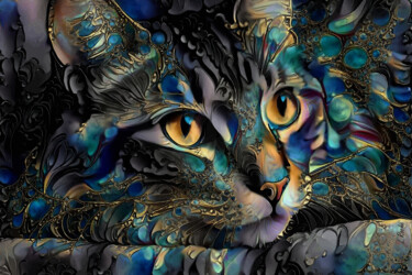 Peinture intitulée "NAOR" par L.Roche, Œuvre d'art originale, Acrylique Monté sur Autre panneau rigide