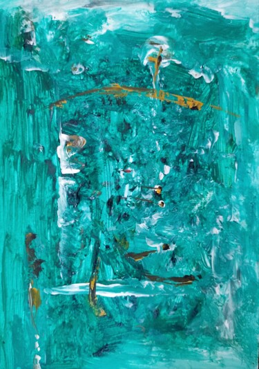 Painting titled "Roi 'n Zumma's Mani…" by Milto Sideris, Original Artwork, Acrylic