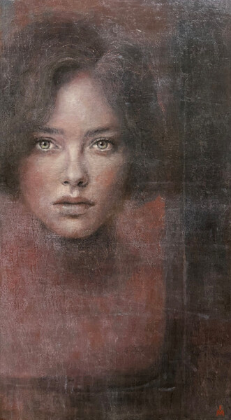 "Leaving" başlıklı Tablo Margarita Ivanova tarafından, Orijinal sanat, Petrol