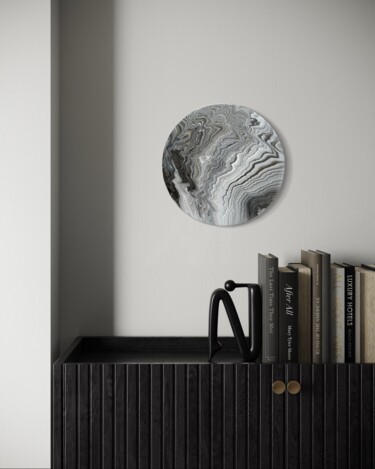 "Marble Flow Abstrac…" başlıklı Tablo Daria Vergina tarafından, Orijinal sanat, Akrilik