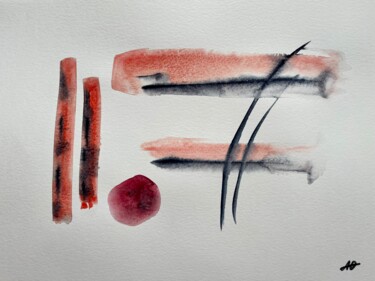 "Оранжевая песня" başlıklı Tablo Юлия Антонюк tarafından, Orijinal sanat, Suluboya