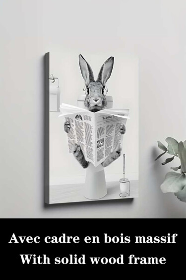 "Humorous, Charming…" başlıklı Baskıresim 江华 梁 tarafından, Orijinal sanat, Mürekkep püskürtmeli Ahşap Sedye çerçevesi üzerin…