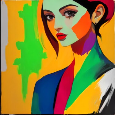 Digital Arts titled "Prisms of Confidence" by Aleksa Soul, Original Artwork, Digital Painting