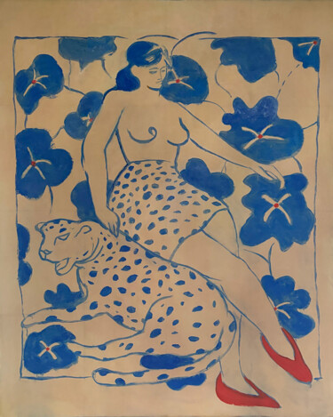 "Kisa" başlıklı Tablo Idra tarafından, Orijinal sanat, Petrol