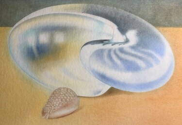 Painting titled "Copy. Fragment "Sti…" by Mariia Alexandrova, Original Artwork, Watercolor