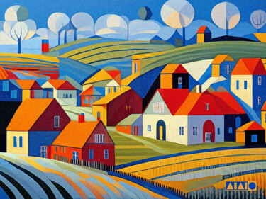 Цифровое искусство под названием "Nowhere Near Monkey…" - Van Evan Fuller, Подлинное произведение искусства, Изображение, сг…