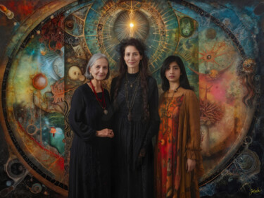 "LAS GUARDIANAS DEL…" başlıklı Dijital Sanat Jecaslo tarafından, Orijinal sanat, Fotoşoplu fotoğrafçılık