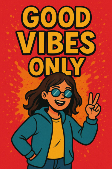 "Jestem super" başlıklı Dijital Sanat Radoslaw Szuprytowski tarafından, Orijinal sanat, 2D Dijital Çalışma