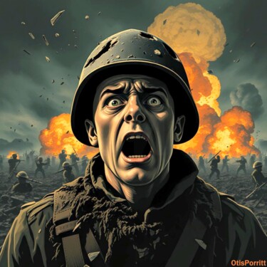 Arte digital titulada "THE GHOSTS OF THE W…" por Otis Porritt, Obra de arte original, Trabajo Digital 2D