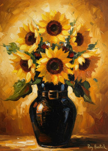 "Flowers 9" başlıklı Dijital Sanat Roy Hastick tarafından, Orijinal sanat, 3D modelleme