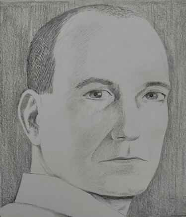 "Wallie" başlıklı Resim Milto Sideris tarafından, Orijinal sanat, Tükenmez kalem