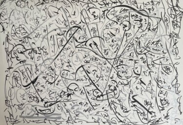 "Densité vivante" başlıklı Resim Loane Blanchard tarafından, Orijinal sanat, Grafit