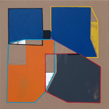 "Confluent spaces 4" başlıklı Tablo Luis Medina tarafından, Orijinal sanat, Akrilik Ahşap Sedye çerçevesi üzerine monte edil…