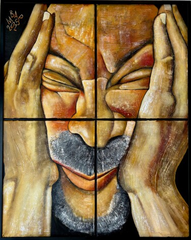 "Pull yourself toget…" başlıklı Tablo Mikhail Baranovskiy tarafından, Orijinal sanat, Akrilik Ahşap Sedye çerçevesi üzerine…