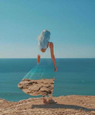 Arts numériques intitulée "Glass Breeze" par Ds 26, Œuvre d'art originale, Peinture numérique