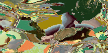 数字艺术 标题为“Nekev-1” 由Pablo Guillamon, 原创艺术品, 数字油画