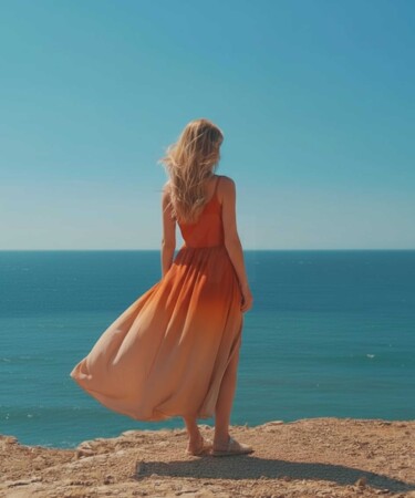 Arts numériques intitulée "Suspended Dawn" par Ds 26, Œuvre d'art originale, Peinture numérique