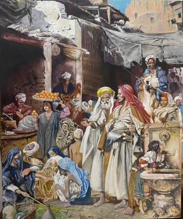 "Kahiredeki Romalı k…" başlıklı Tablo Şahin Mol tarafından, Orijinal sanat, Petrol