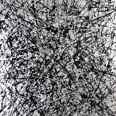 Peinture intitulée "Black and White Evo…" par Alessandro Butera, Œuvre d'art originale, Acrylique