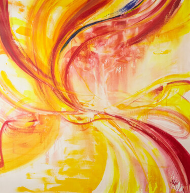 绘画 标题为“Abstrsct Tree of Li…” 由Alesha Chi, 原创艺术品, 丙烯