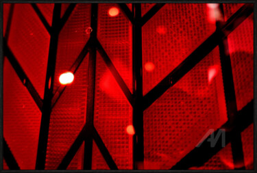 Photographie intitulée "le vitrail" par Autoportrait By Ricardo, Œuvre d'art originale, Photographie numérique Monté sur Alu…