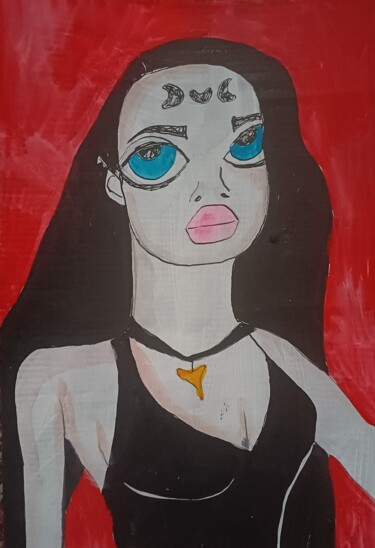 "Be loved" başlıklı Tablo Ashton Knighting tarafından, Orijinal sanat, Guaş boya