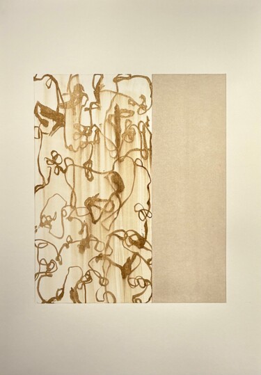 Peinture intitulée "Year after year 5" par Luca Brandi, Œuvre d'art originale, Aquarelle